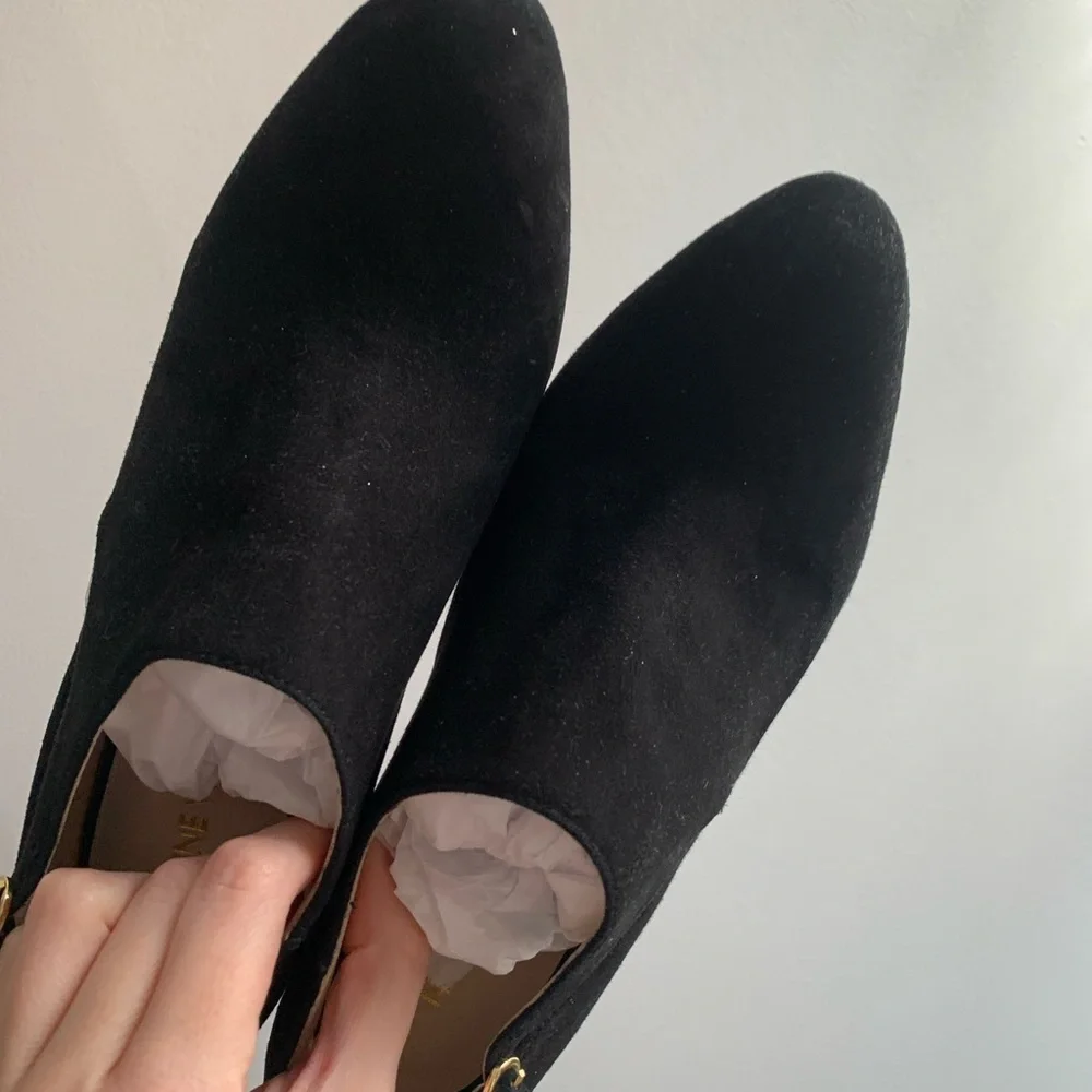 Nine West Gemeza Cut Out Ankle Buckle Boots - Picture 10 of 10